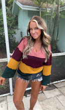 Load image into Gallery viewer, Bibi Multi Color Outseam Sweater
