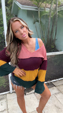 Load image into Gallery viewer, Bibi Multi Color Outseam Sweater
