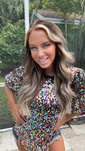 Load image into Gallery viewer, Multi Color Sequin Top
