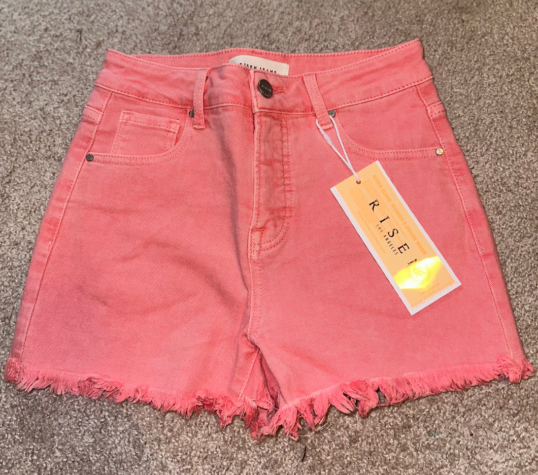Pink flamingo shorts