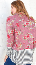 Load image into Gallery viewer, Floral cowl neck
