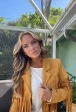 Load image into Gallery viewer, Fringe Suede Jacket
