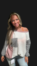 Load image into Gallery viewer, Bibi 3 tone Colorblock Top
