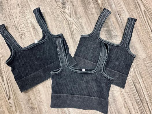 Ash Black Bralette