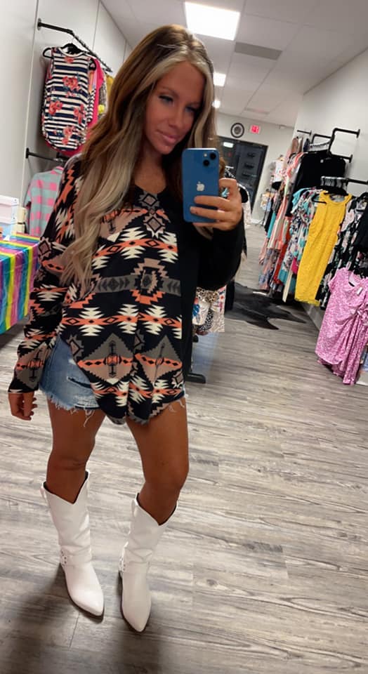 Aztec Open Back
