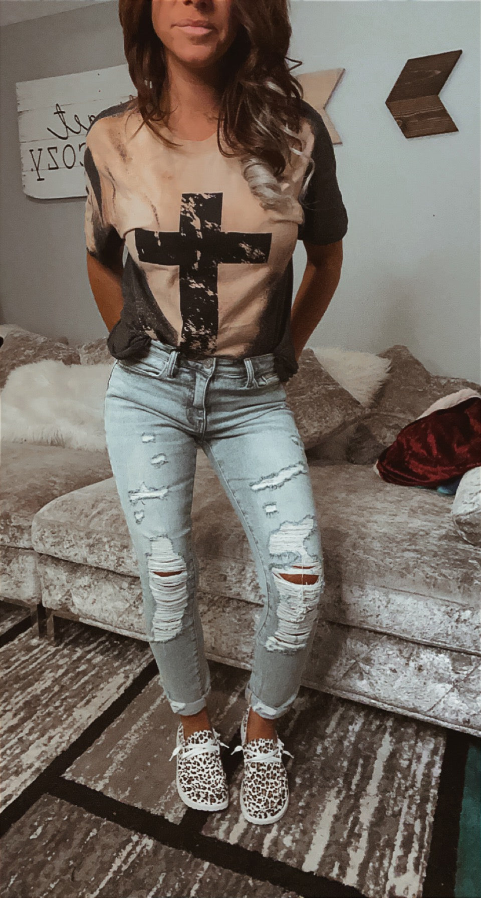 Risen Relaxed Fit Skinny Jeans