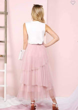 Load image into Gallery viewer, Dusty Pink Tulle Skirt
