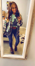 Load image into Gallery viewer, Green Flannel Shacket
