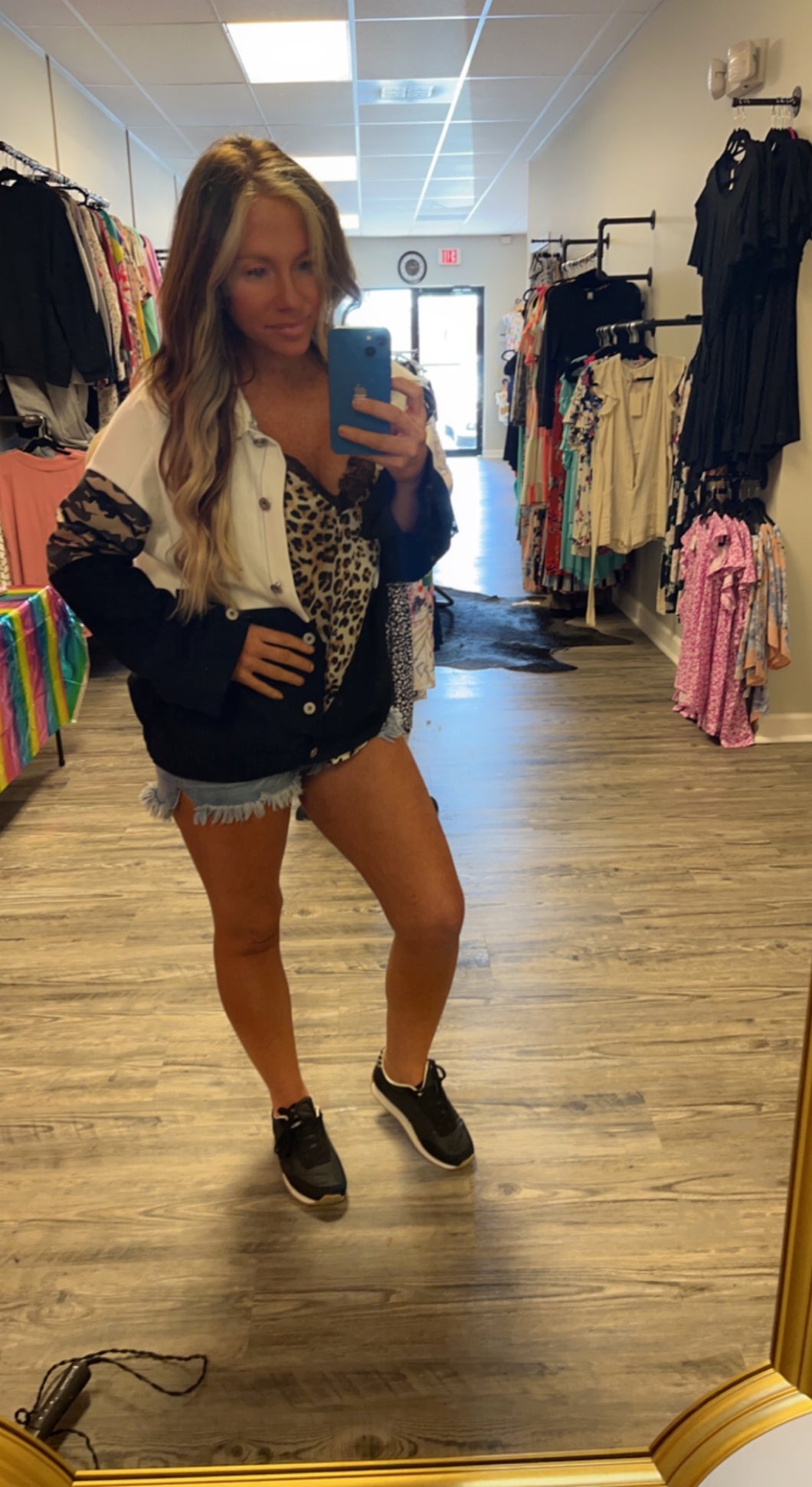 Camo shacket