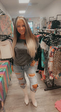 Load image into Gallery viewer, Dark Grey Open Back Sweater
