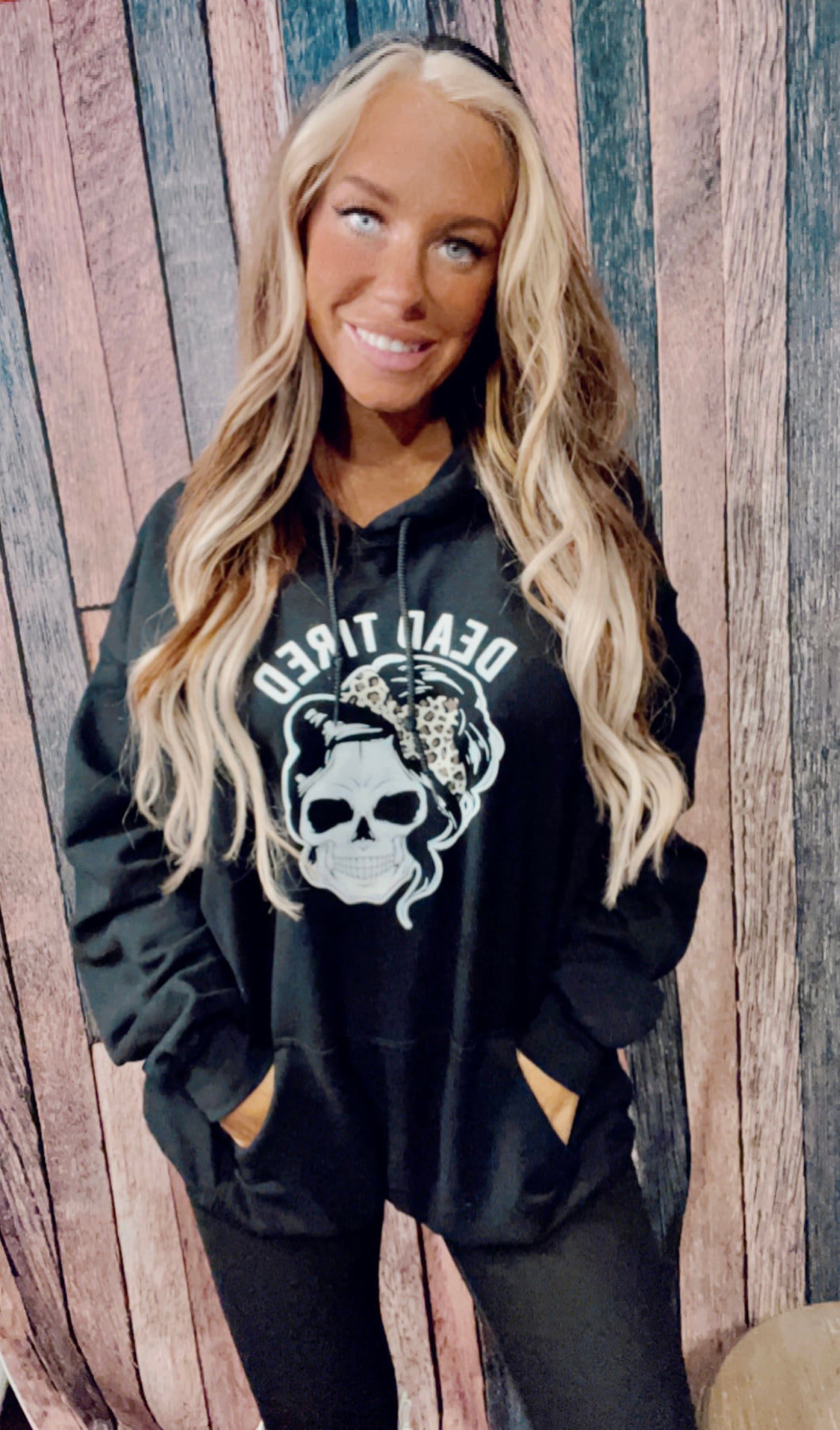 Dead tired hoodie