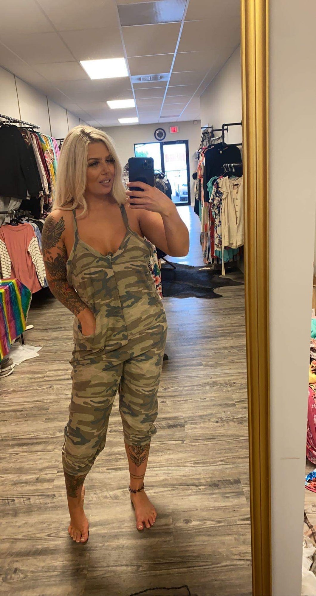 Camo Bibi jumpsuit